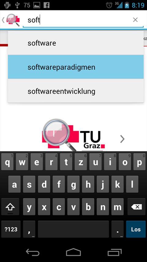 TU Graz Search