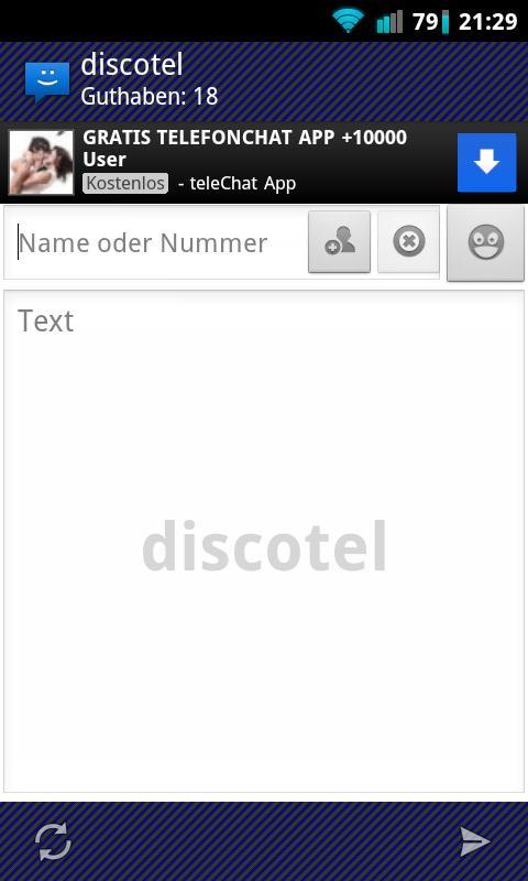 WebSMS: Discotel Connector
