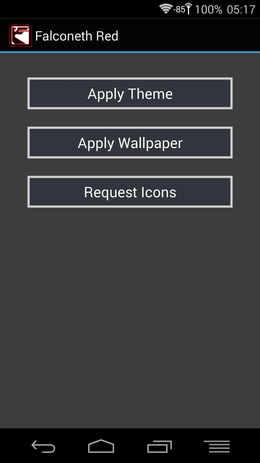 Falconeth Red Icon Pack