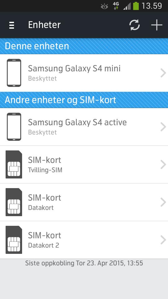 Telenor Mobil Kontroll Samsung