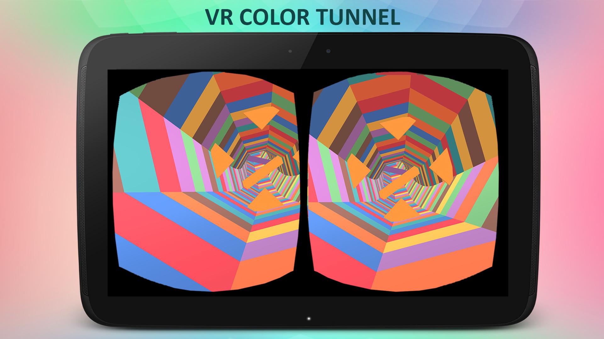 Extreme VR Space Color Tunnel