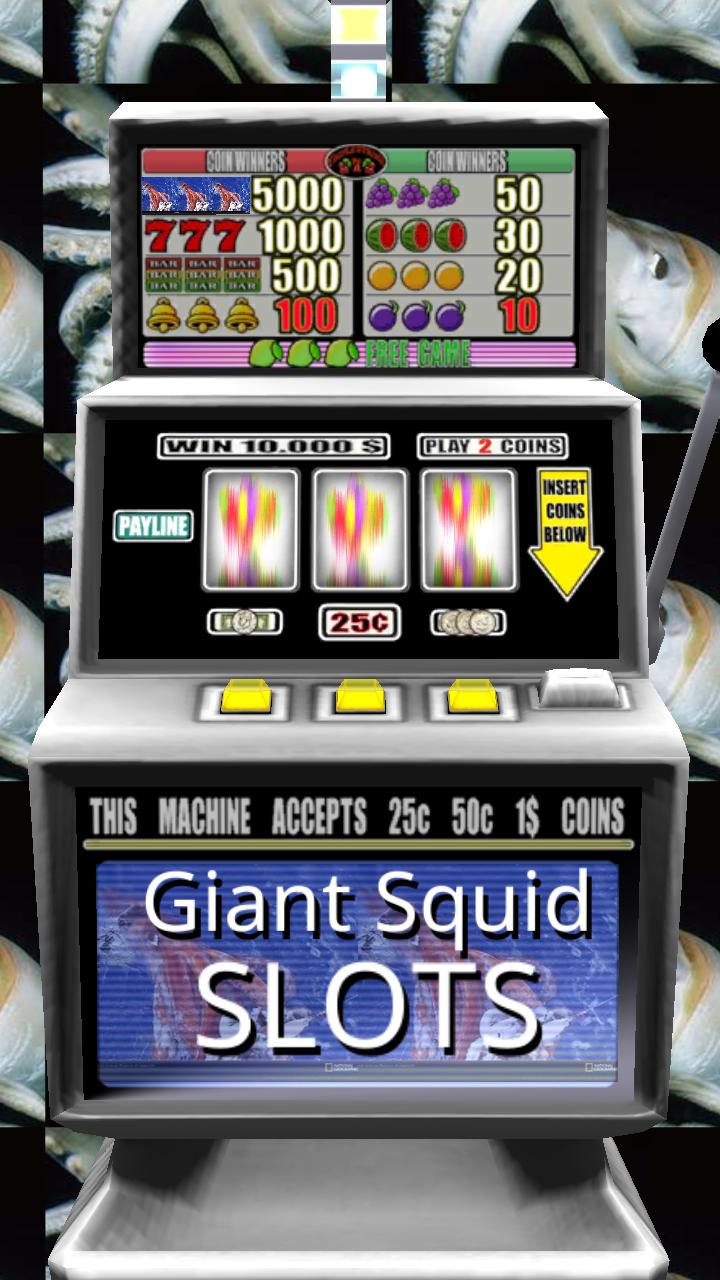 3D Giant Squid Slots - Free