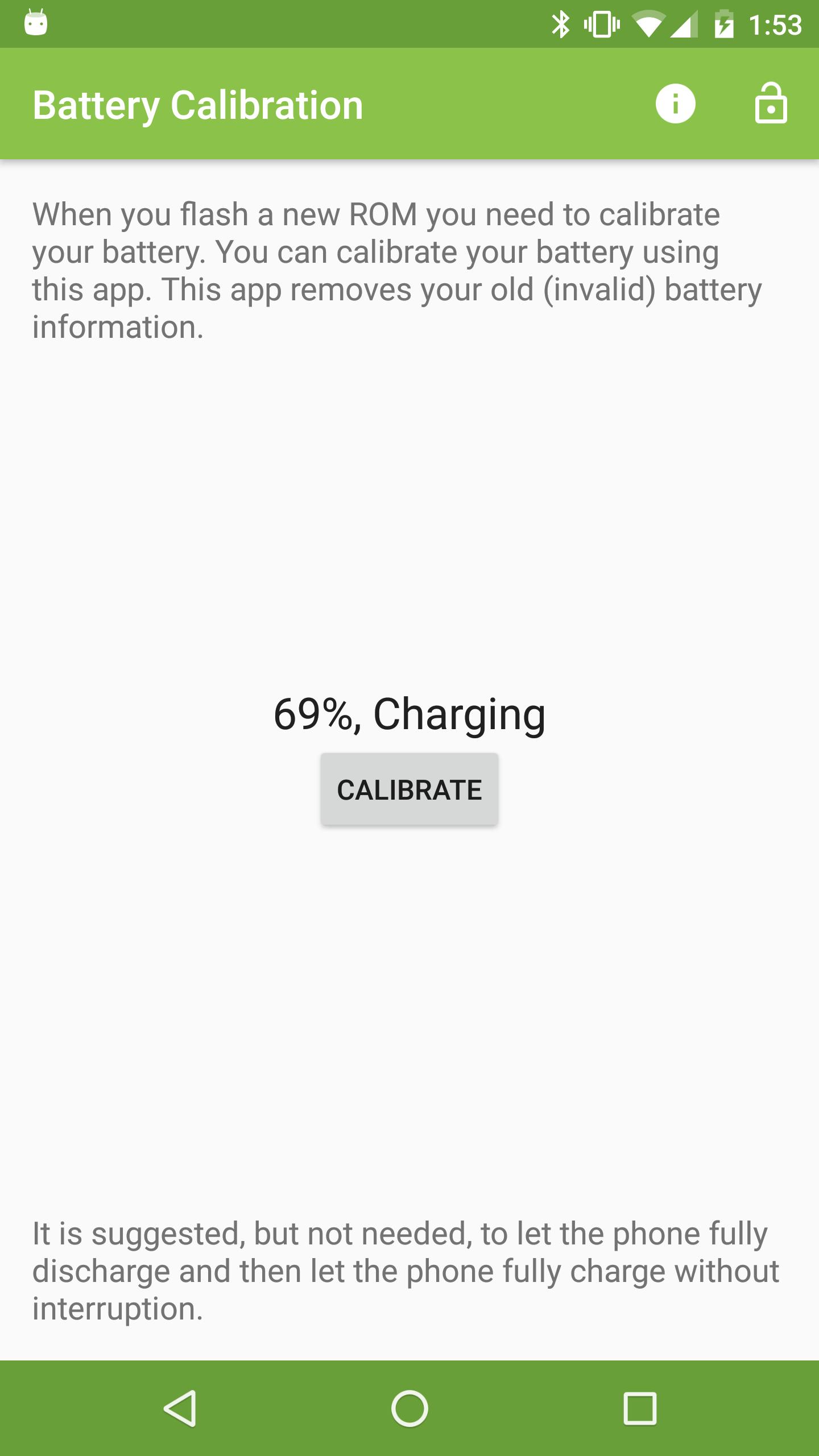 Battery Calibration [ROOT]
