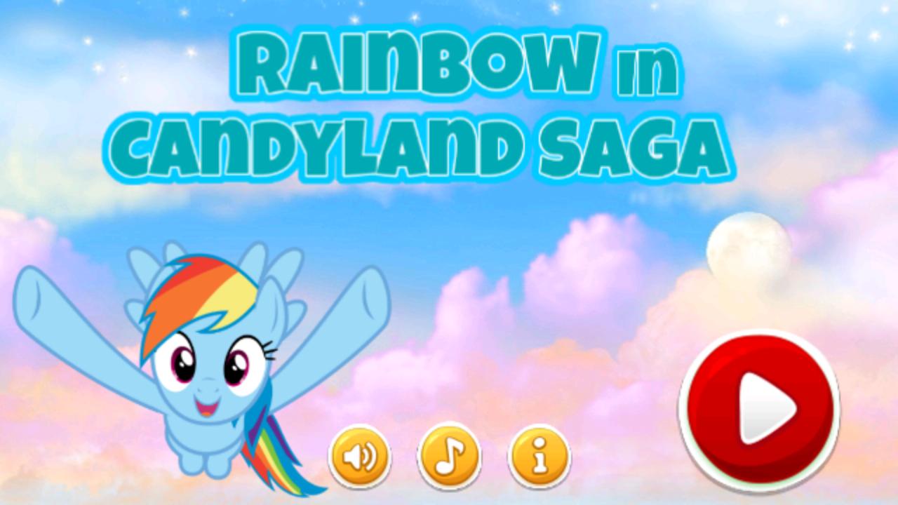 RAINBOW PONY in CANDYLAND SAGA