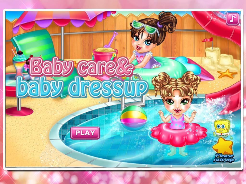 Baby care&baby dressup