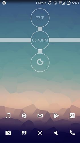 Circle Stack Zooper Widget