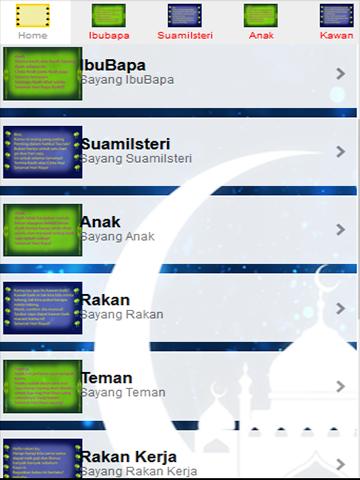 Raya Greeting Kata Kata Manis