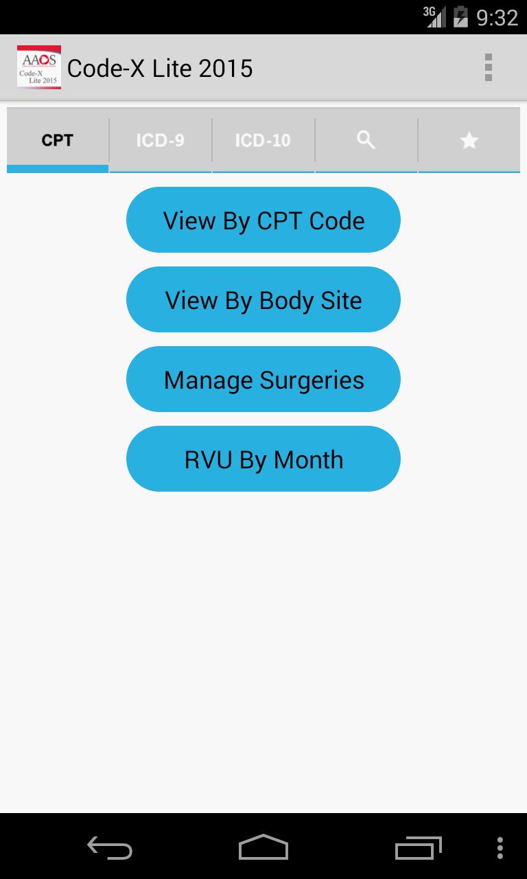 AAOS Code-X Lite 2015