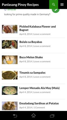 Panlasang Pinoy Recipes