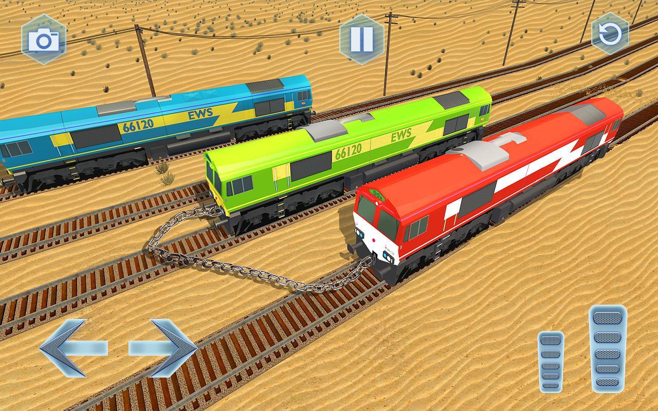 Chained Train Racing