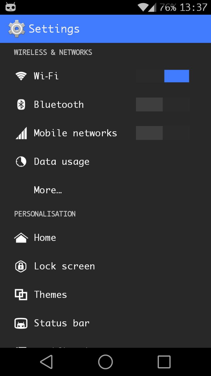 Monaco Font [CyanogenMod 11]