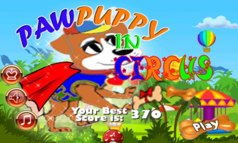 Paw Puppy in Circus Patrol