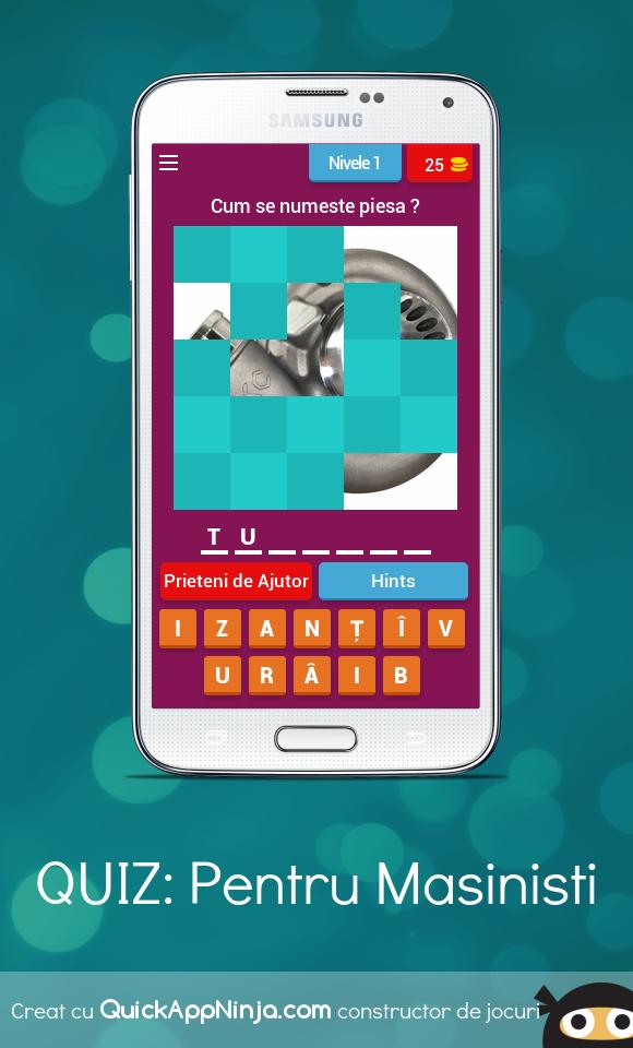 QUIZ-Pentru Masinisti