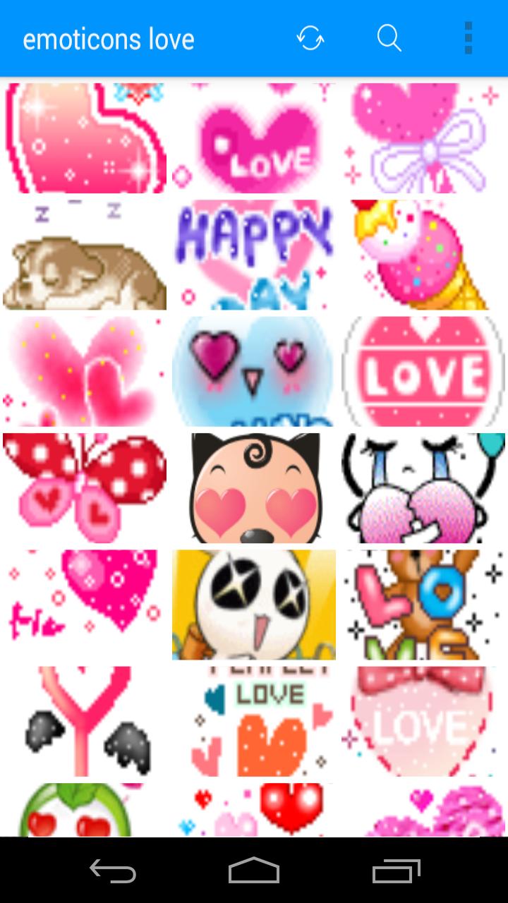 emoticons cute love