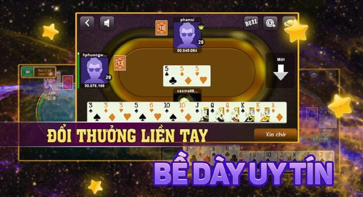 Pusoy Game danh bai doi thuong online 2018