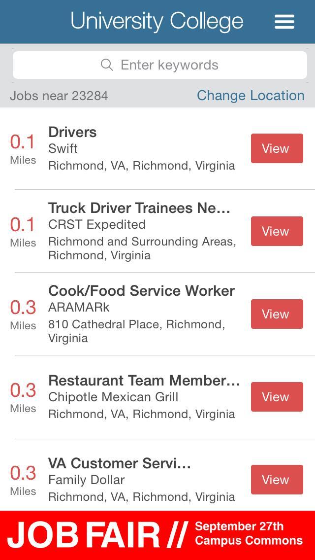 College Career Center