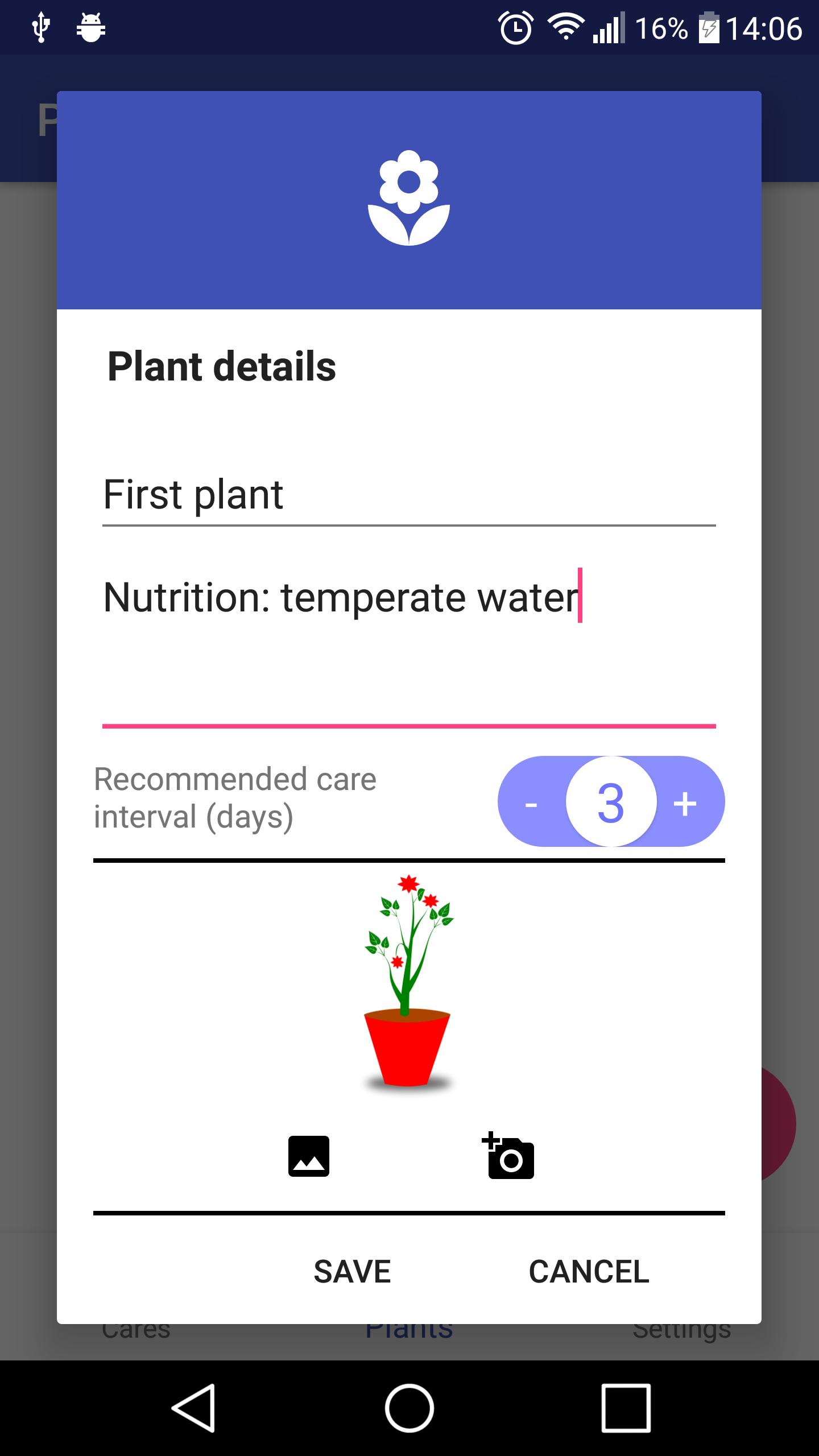Plant Care Planner