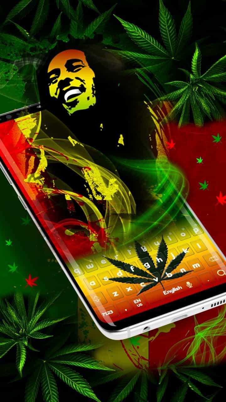 Weed Reggae Keyboard