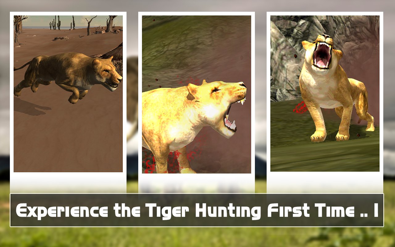 Tiger Hunting Sniper Challenge