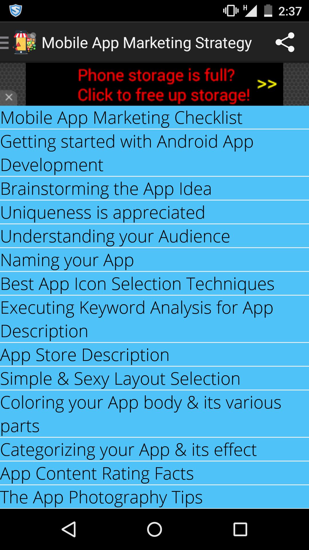 Digital Marketing Strategy