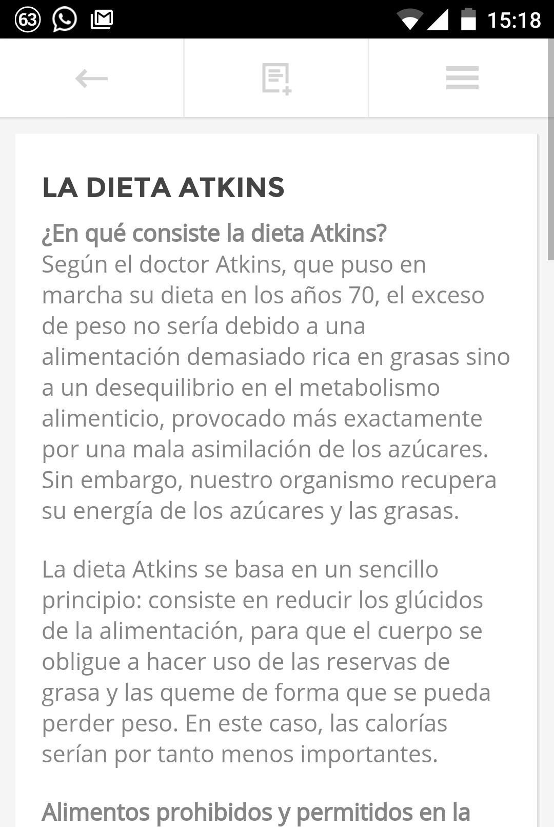 Dietas para Adelgazar