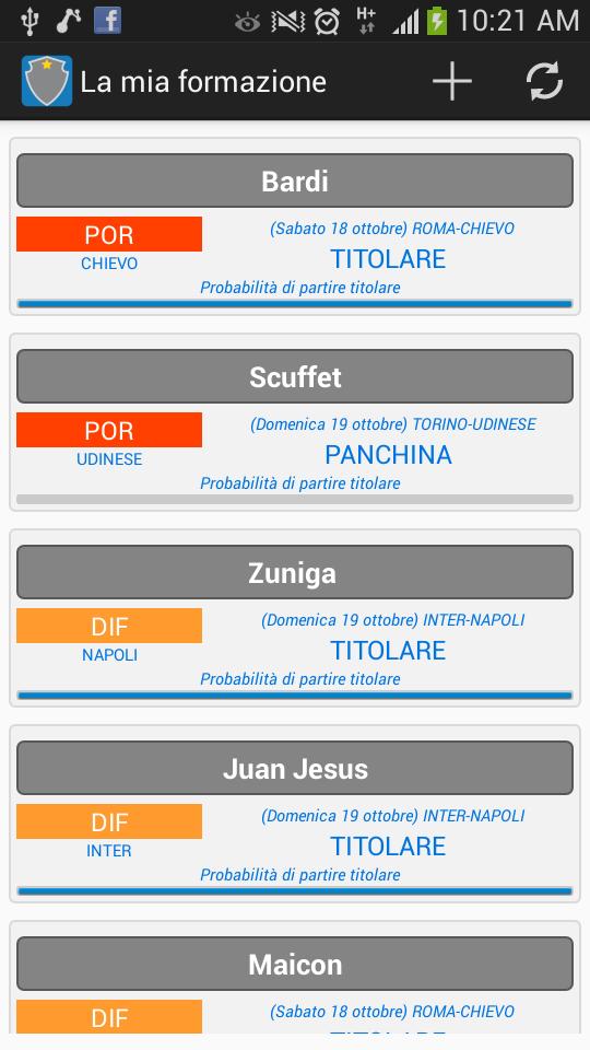 Formazione Fantacalcio Free
