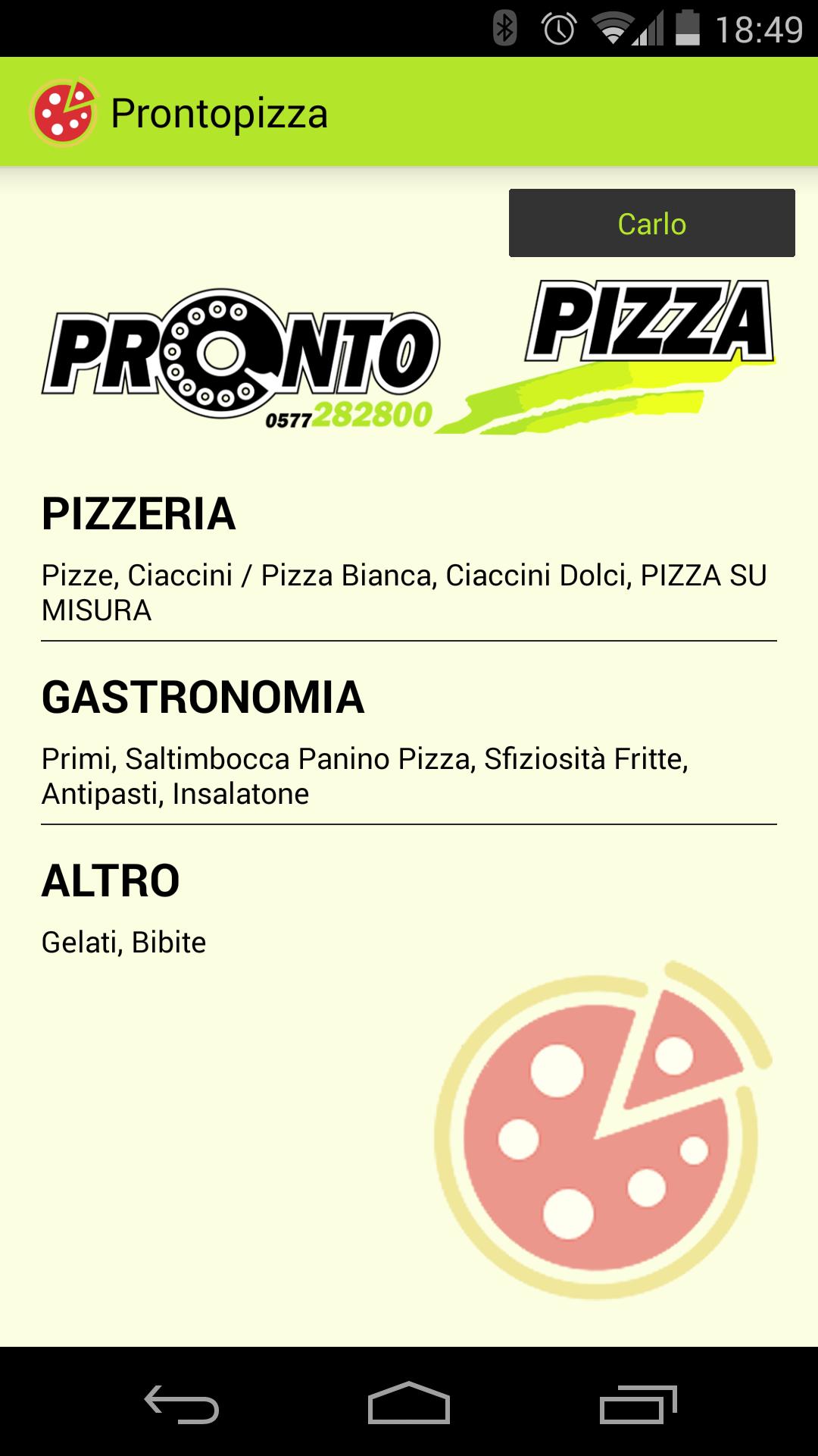 Prontopizza Siena
