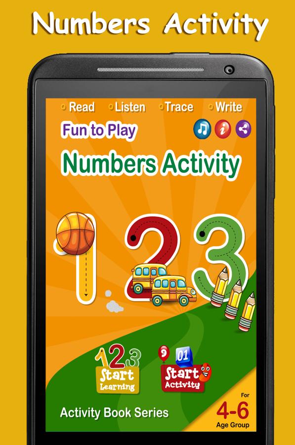 Numbers 123 Activity Book