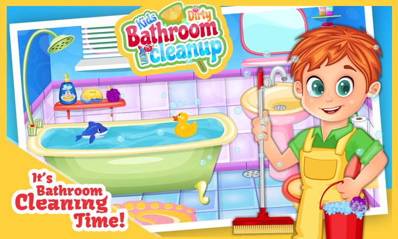 Dirty Bathroom Cleanup