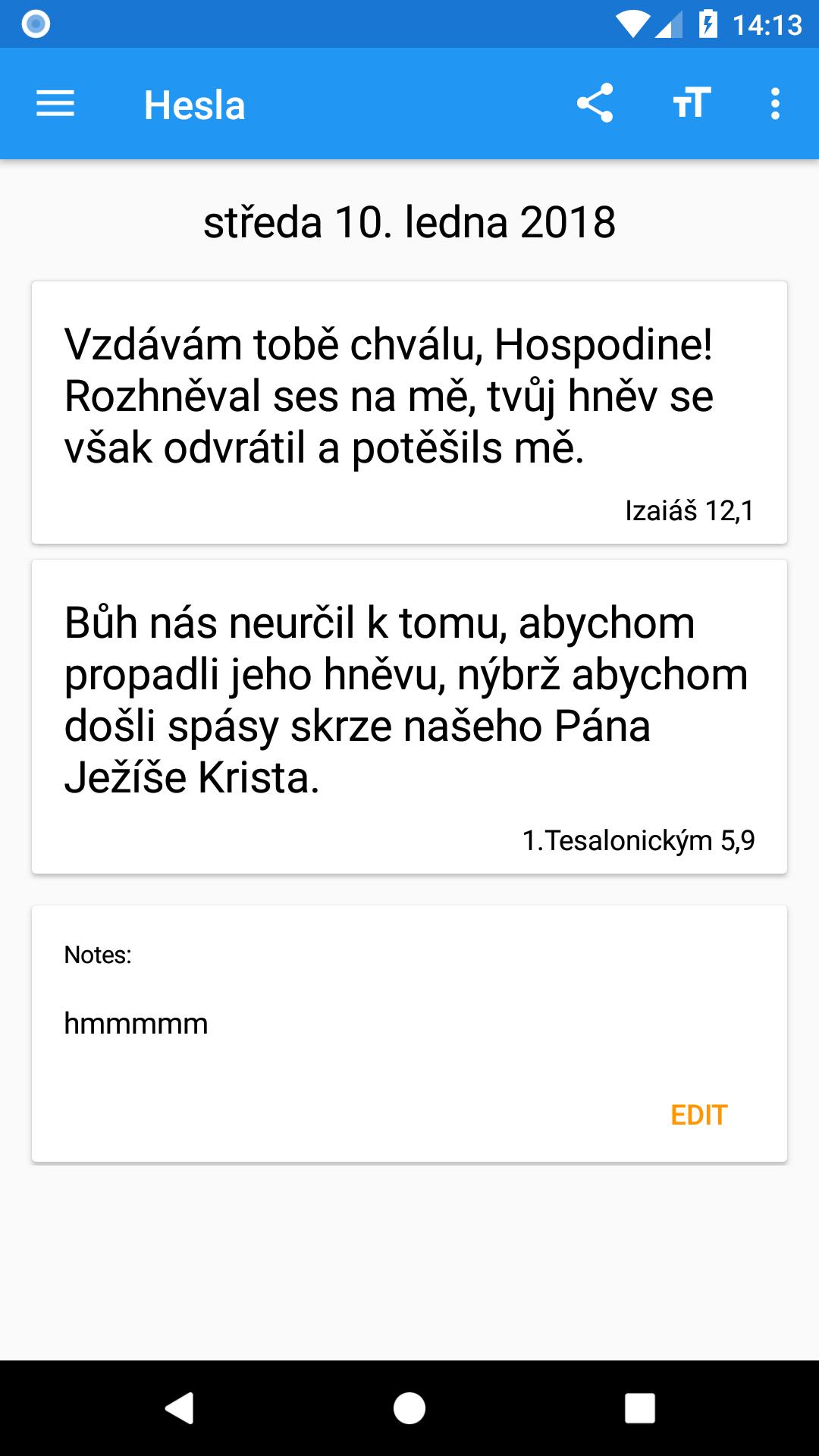 Daily Words Losungen