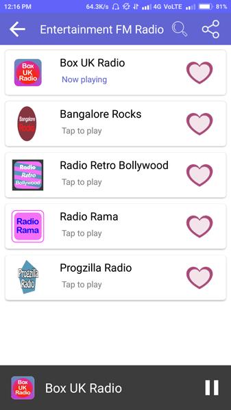 Radio Streaming Android App De