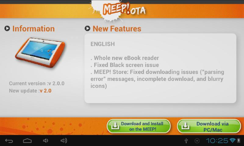 MEEP! OTA App