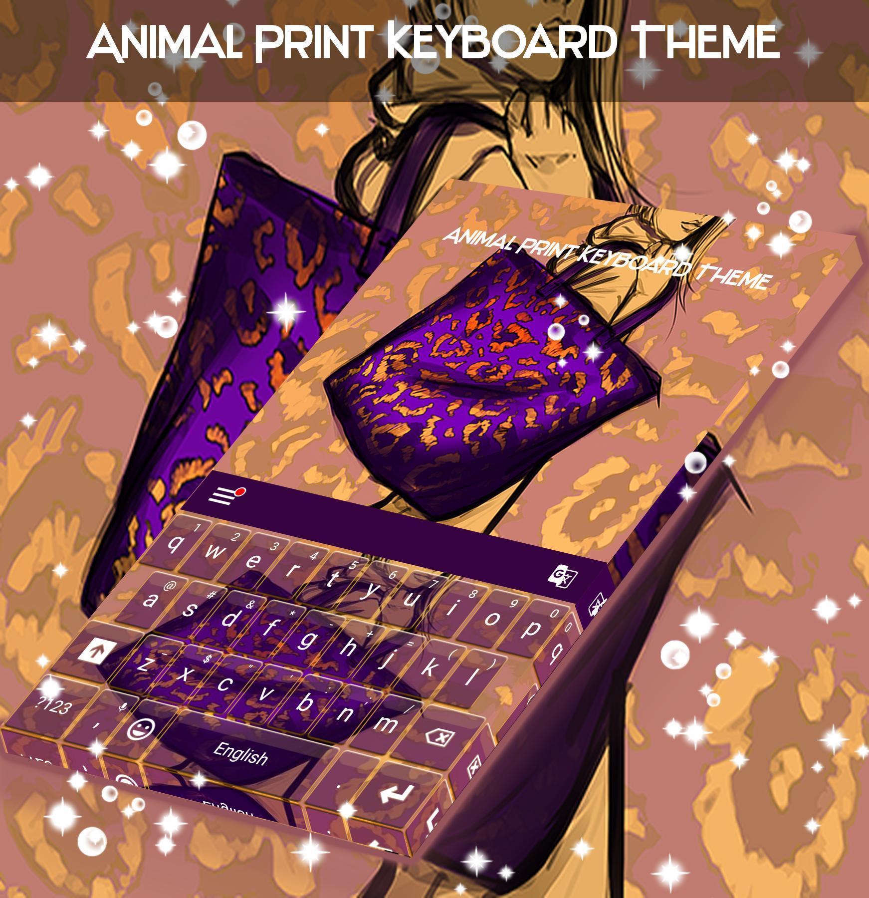 Animal Print Keyboard Theme