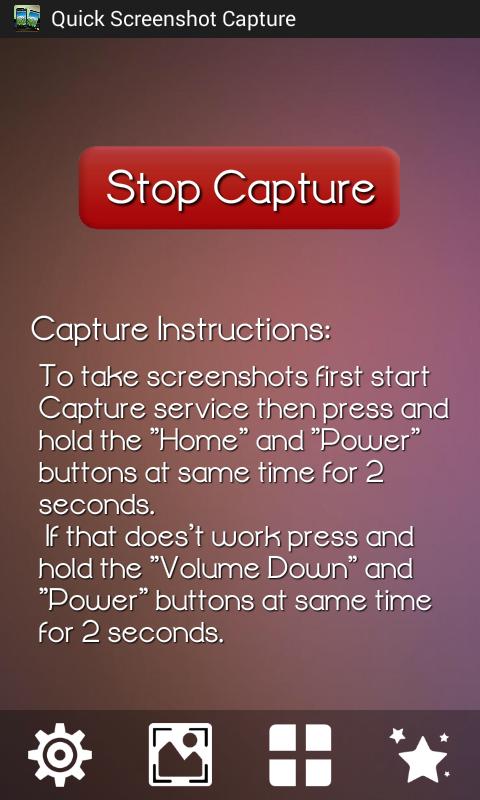 Quick Screenshot Capture