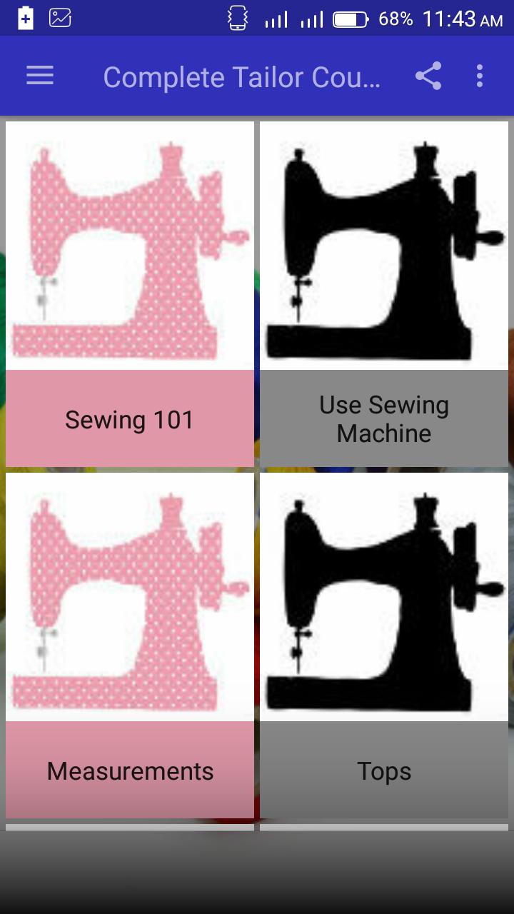 Tailoring Tutorials