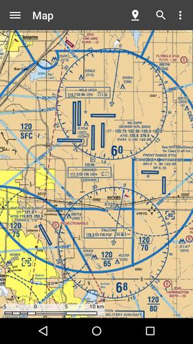 US AeroNav Charts for Androzic