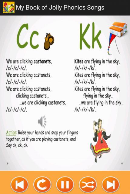 My Book of Jolly Phonics Songs