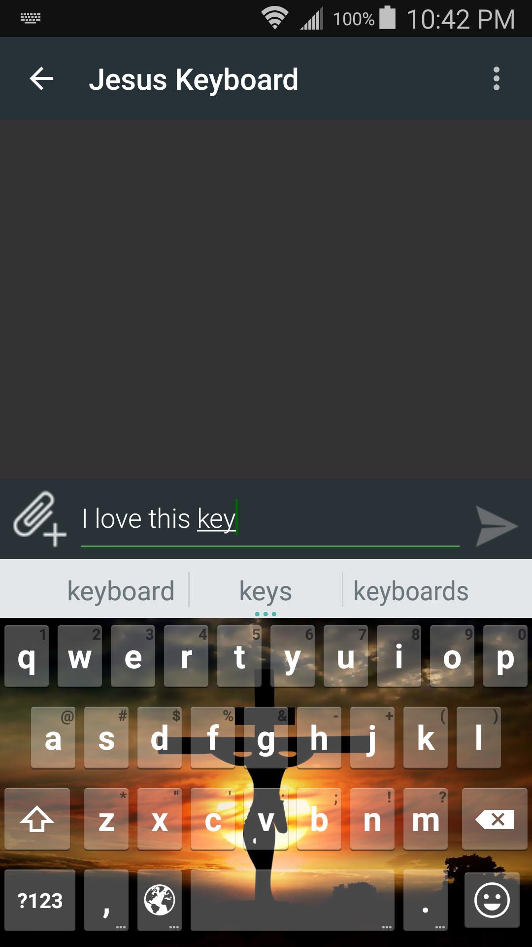 Jesus Keyboard