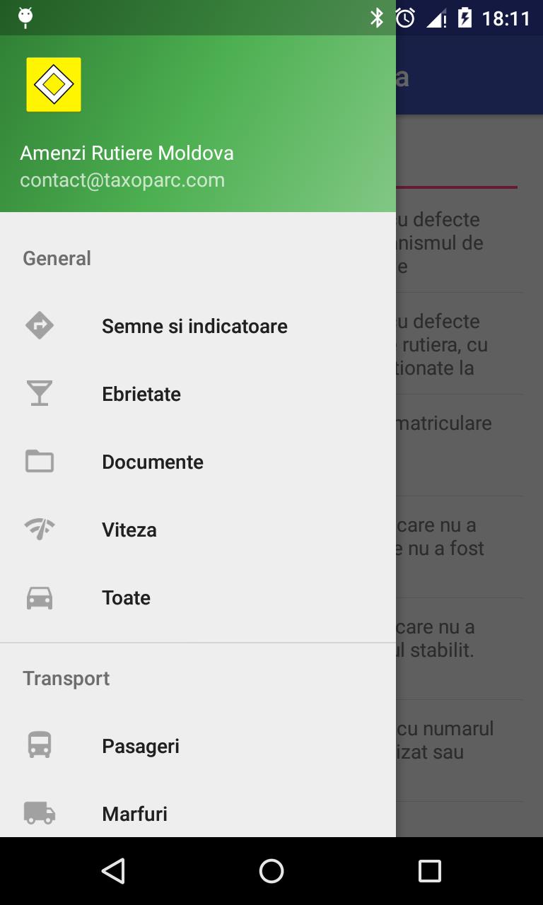 Amenzi Rutiere Moldova